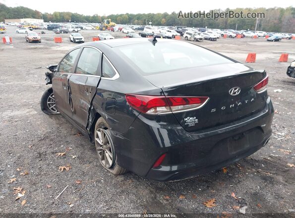 5NPE24AF3KH766286 2019 HYUNDAI SONATA Black 