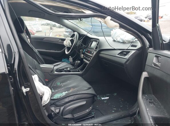 5NPE24AF3KH766286 2019 HYUNDAI SONATA Black 