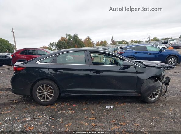 5NPE24AF3KH766286 2019 HYUNDAI SONATA Black 