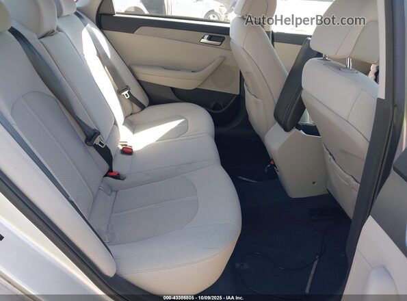 5NPE24AF4GH297345 2016 HYUNDAI SONATA Silver Widok naklejki z numerem VIN