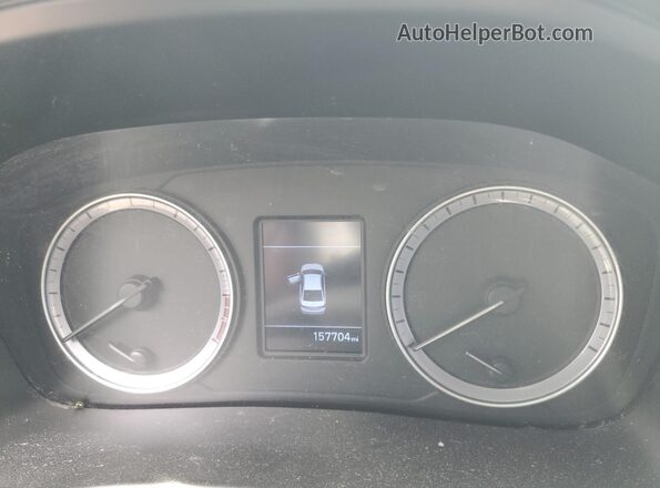5NPE24AF5JH601886 2018 HYUNDAI SONATA Blue Вид щитка приладів