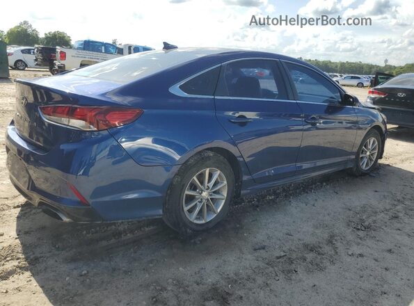 5NPE24AF5JH601886 2018 HYUNDAI SONATA Blue 