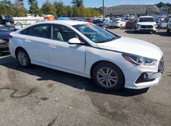 5NPE24AF6KH757033 2019 HYUNDAI SONATA White Առջևի աջ