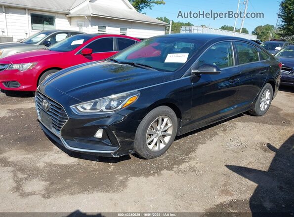 5NPE24AF7JH677366 2018 HYUNDAI SONATA Black 