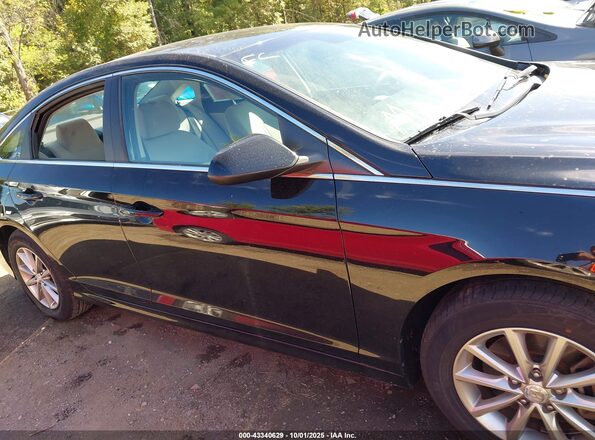 5NPE24AF7JH677366 2018 HYUNDAI SONATA Black 