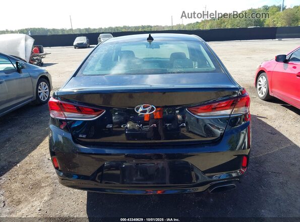 5NPE24AF7JH677366 2018 HYUNDAI SONATA Black 