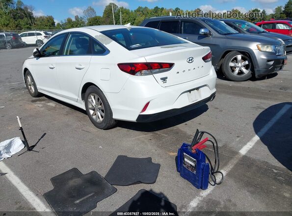 5NPE24AF8JH645882 2018 HYUNDAI SONATA White 