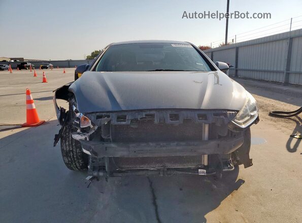 5NPE24AF9JH664263 2018 HYUNDAI SONATA Gray 