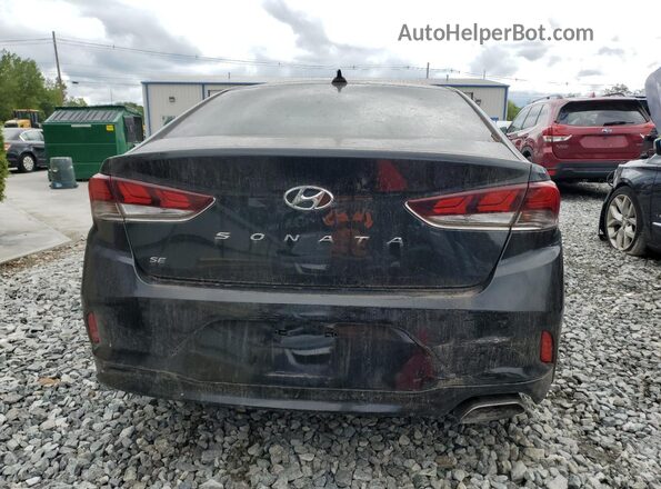 5NPE24AFXJH640909 2018 HYUNDAI SONATA Black 