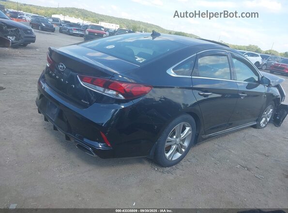 5NPE34AF0KH760121 2019 HYUNDAI SONATA Black Trasero derecho