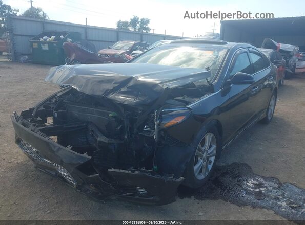 5NPE34AF0KH760121 2019 HYUNDAI SONATA Black Vista frontal