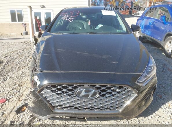 5NPE34AF0KH808636 2019 HYUNDAI SONATA Черный Вид щитка приборов