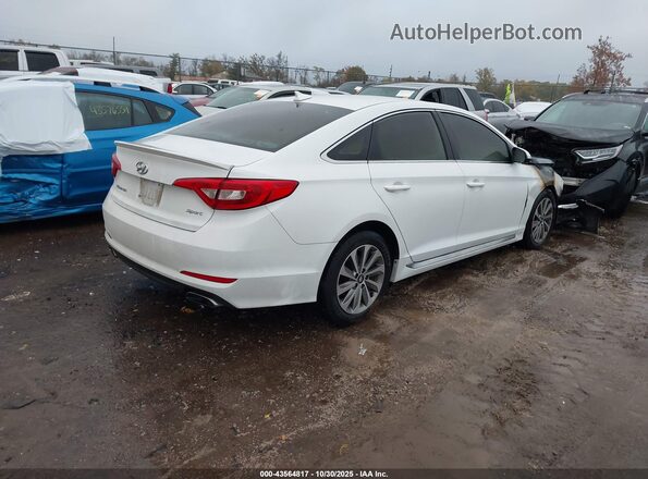 5NPE34AF1GH277065 2016 HYUNDAI SONATA White უკანა მარჯვენა