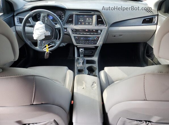 5NPE34AF2GH273591 2016 HYUNDAI SONATA Red Вид панелі приладів
