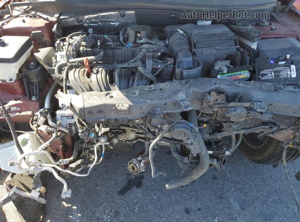5NPE34AF2GH273591 2016 HYUNDAI SONATA Red Вид задньої частини салону