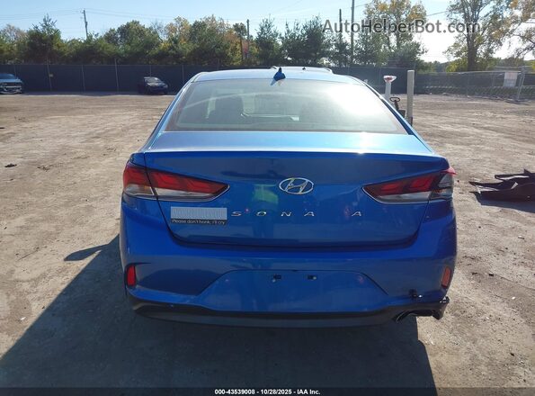 5NPE34AF6KH784665 2019 HYUNDAI SONATA Blue 