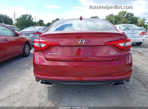 5NPE34AF7GH378921 2016 HYUNDAI SONATA Красный 