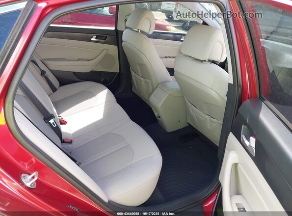 5NPE34AF7GH378921 2016 HYUNDAI SONATA Красный Вид наклейки с VIN-кодом