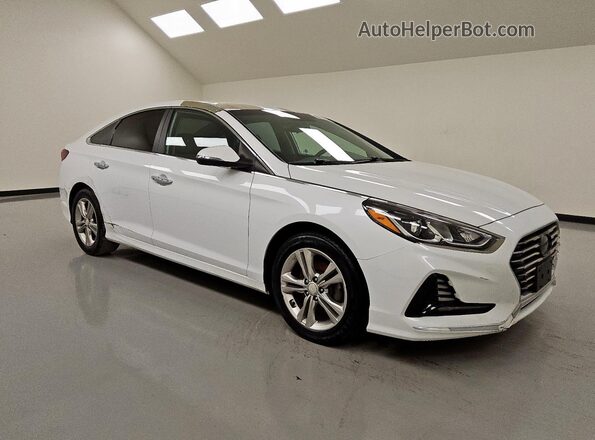 5NPE34AF8JH680919 2018 HYUNDAI SONATA Белый 