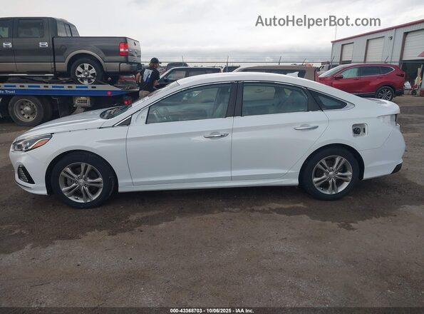 5NPE34AF8JH711490 2018 HYUNDAI SONATA White 