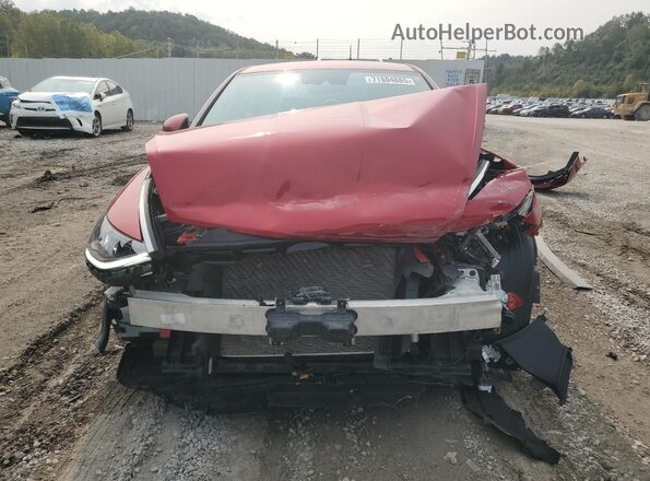 5NPEF4JA3LH017546 2020 HYUNDAI SONATA Red Widok z przodu