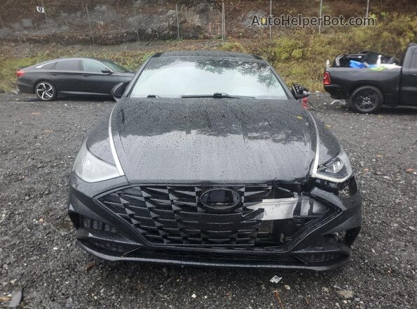 5NPEF4JAXLH036692 2020 HYUNDAI SONATA Charcoal Widok z przodu