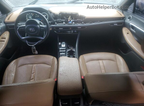 5NPEF4JAXLH036692 2020 HYUNDAI SONATA Charcoal Widok deski rozdzielczej