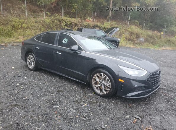 5NPEF4JAXLH036692 2020 HYUNDAI SONATA Charcoal Przód prawy