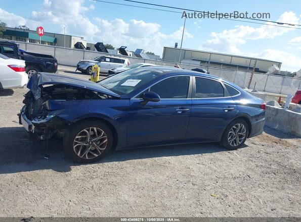 5NPEF4JAXLH038734 2020 HYUNDAI SONATA Blue 