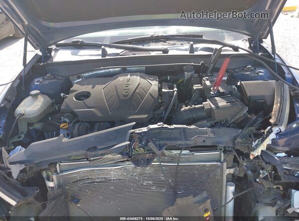 5NPEF4JAXLH038734 2020 HYUNDAI SONATA Blue Rear view