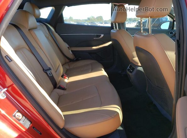 5NPEH4J21LH013708 2020 HYUNDAI SONATA Red 