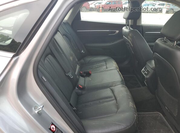 5NPEH4J23LH044846 2020 HYUNDAI SONATA Silver Հետևի նստատեղերի տեսք