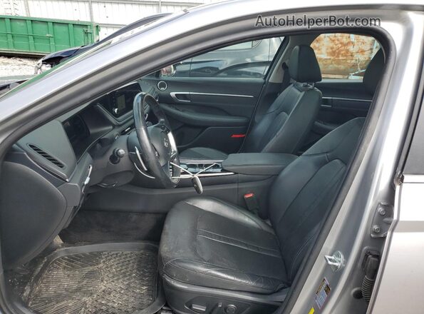 5NPEH4J23LH044846 2020 HYUNDAI SONATA Silver Սալոնի դիմացի տեսք