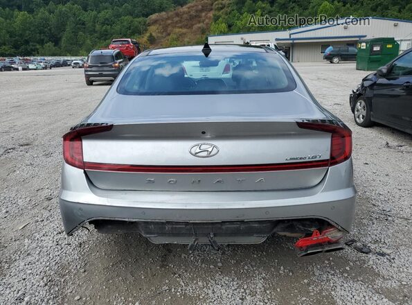 5NPEH4J23LH044846 2020 HYUNDAI SONATA Silver Հետևի տեսք