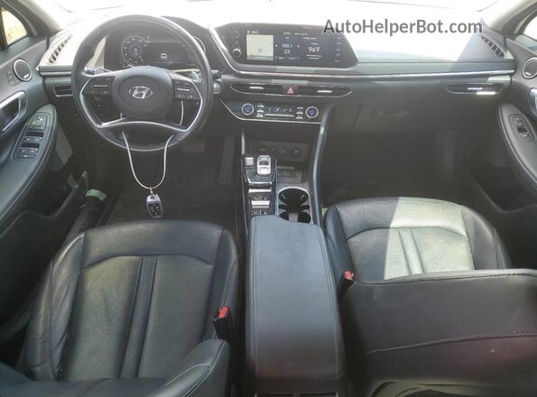 5NPEH4J23MH085317 2021 HYUNDAI SONATA White 