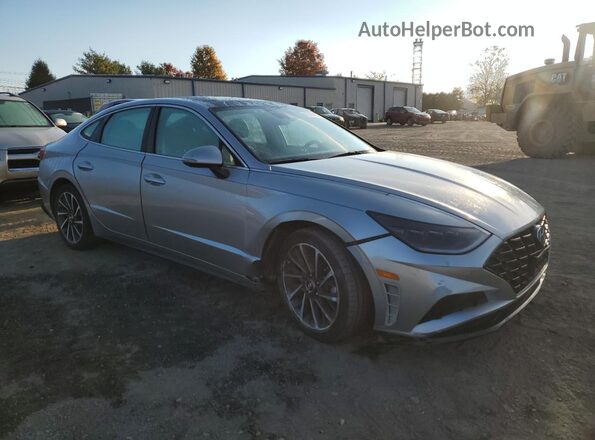 5NPEH4J26LH034814 2020 HYUNDAI SONATA Silver წინა მარჯვენა