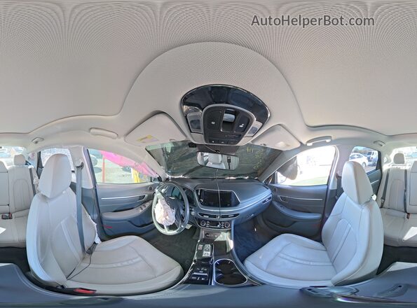 5NPEH4J26LH035252 2020 HYUNDAI SONATA Blue 360 interior view