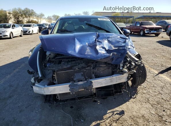 5NPEH4J26LH035252 2020 HYUNDAI SONATA Blue Front view