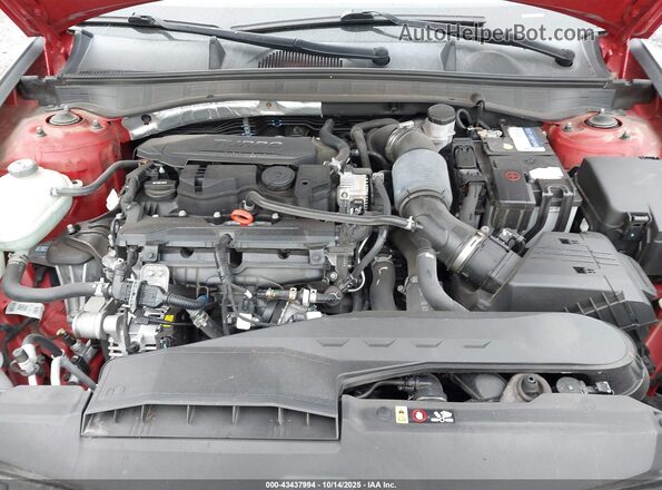 5NPEH4J27LH004849 2020 HYUNDAI SONATA Красный Вид сзади