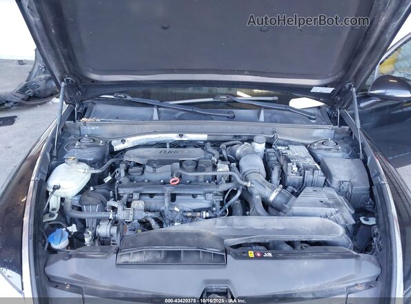 5NPEH4J27LH008562 2020 HYUNDAI SONATA Black უკანა ხედი