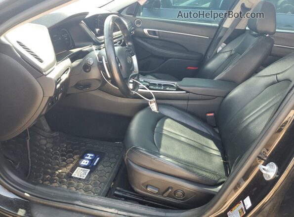 5NPEH4J2XLH008894 2020 HYUNDAI SONATA Black 