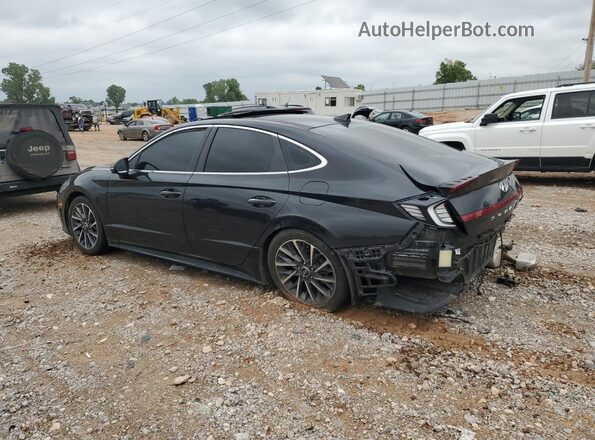 5NPEH4J2XLH008894 2020 HYUNDAI SONATA Black 
