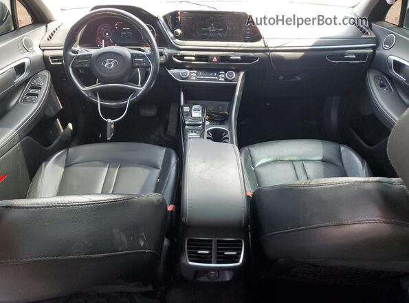 5NPEH4J2XLH008894 2020 HYUNDAI SONATA Black 