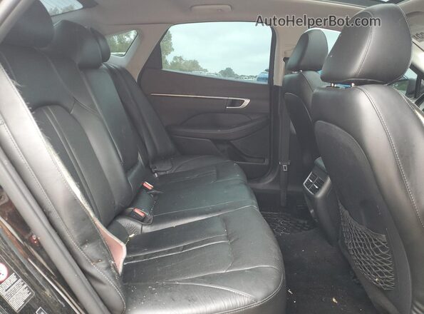 5NPEH4J2XLH008894 2020 HYUNDAI SONATA Black 