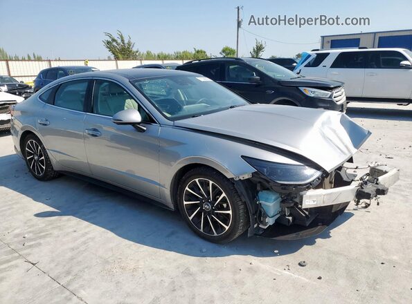 5NPEH4J2XMH071818 2021 HYUNDAI SONATA Silver 