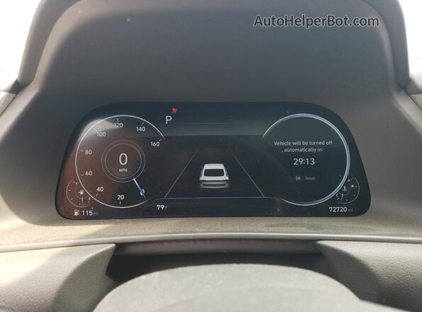 5NPEJ4J22LH034684 2020 HYUNDAI SONATA Silver Սարքավորումների վահանակի տեսք
