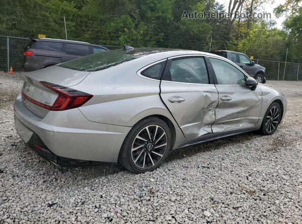 5NPEJ4J22LH034684 2020 HYUNDAI SONATA Silver Հետևի աջ