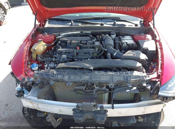 5NPEJ4J25NH137570 2022 HYUNDAI SONATA Красный Вид сзади