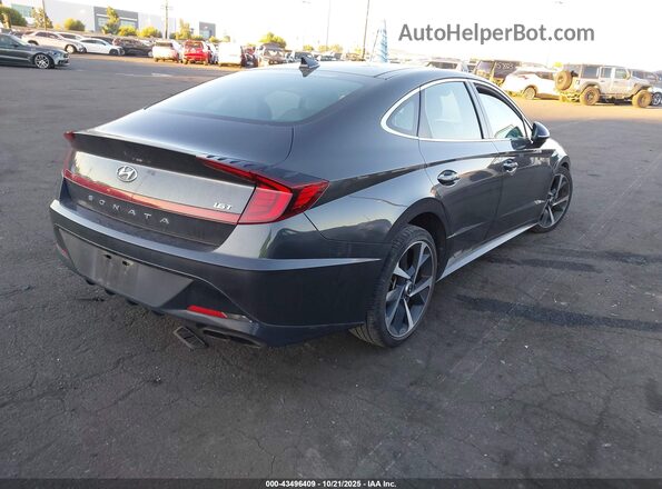 5NPEJ4J27NH140034 2022 HYUNDAI SONATA Gray უკანა მარჯვენა
