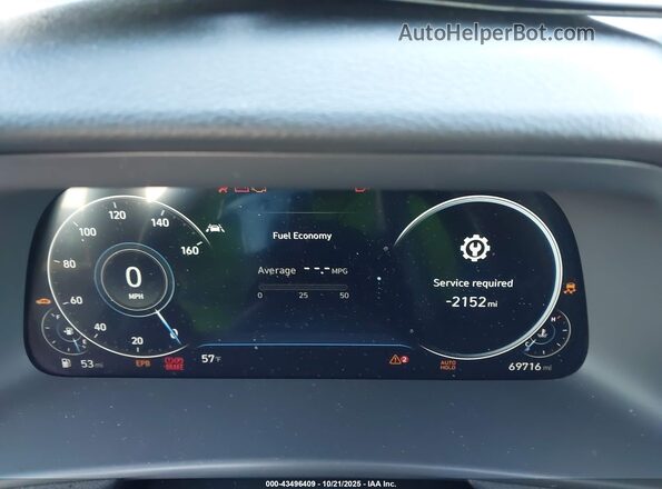 5NPEJ4J27NH140034 2022 HYUNDAI SONATA Gray უკანა სავარძლების ხედი